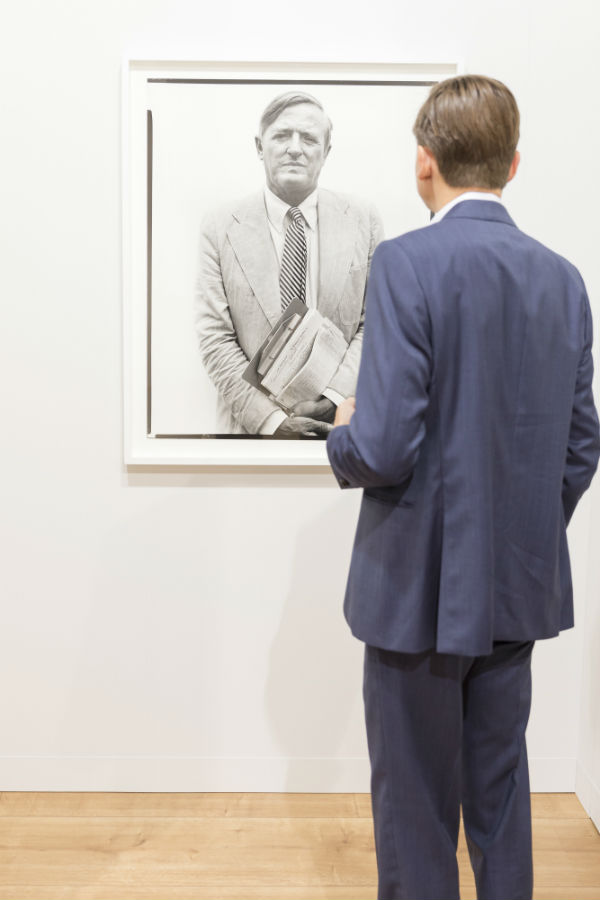 Richard Avedon at Pace MacGill during Art Basel. Image: Courtesy Art Basel.