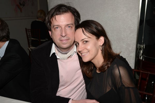 Alain Servais, Eva Fernandez Ruiz at the Armory Show dinner 2013, March 5, 2013. Image: Courtesy Patrick McMullan.