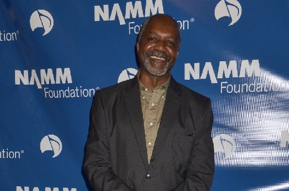 Kerry James Marshall poses during the NAMM Foundation Honors Turnaround Arts and GRAMMY Educator event Photo Kris Connor/Getty Images for NAMM
