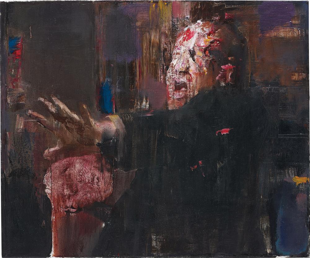Adrian Ghenie. Untitled, 2009. Courtesy of Phillips.