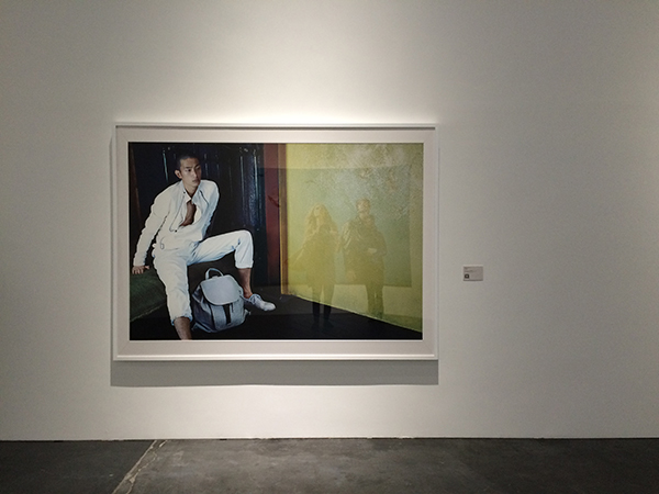 Bottega Veneta's "The Art of Collaboration" on view at Beijing's Ullens Center. Courtesy of Xiao Liang. 