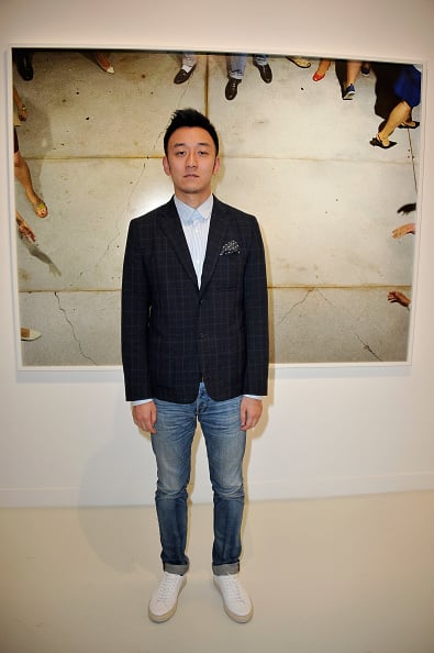 Lu Xun attends the "Alex Prager Exibition" Press Preview at Galeries Lafayette on October 19, 2015 in Paris, France. Photo by Kristy Sparow/WireImage.