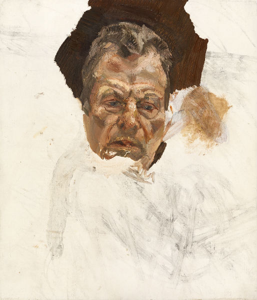 Self-portrait (fragment) by Lucian Freud, c1980s; by Lucian Freud, c1980s; accepted by HM Government from the Estate of Lucian Freud and allocated to the National Portrait Gallery, London, 2016, under the Acceptance in Lieu Scheme which is administered by the Arts Council © Lucian Freud Archive.