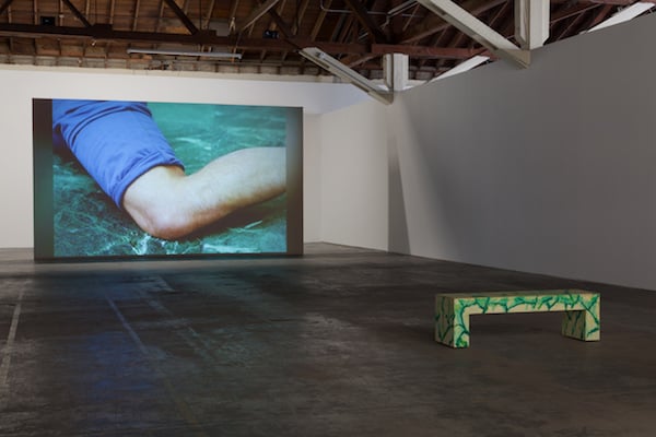 Shahryar Nashat, Prosthetic Everyday (2015). Installation view at 356 Mission Road, Los Angeles. Courtesy Rodeo Gallery, London.