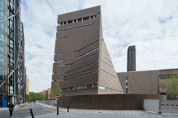 The new Tate Modern, by Herzog & de Meuron. Courtesy of Tate Modern, Photo by ©Iwan Baan