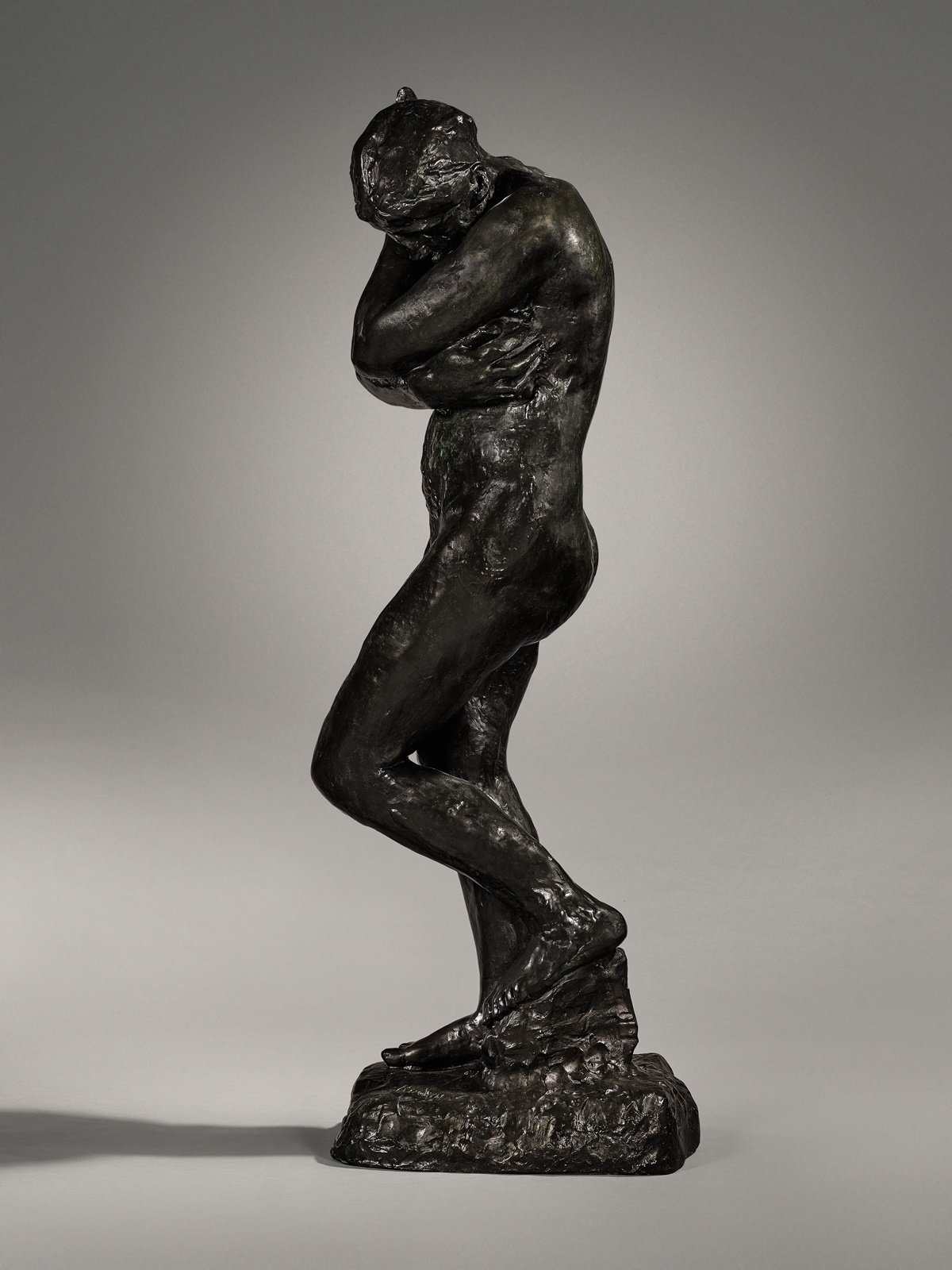 Auguste Rodin, <i>Ève, grand modèle – version sans rocher à la base carrée</i>, conceived 1881, cast between 1925 and 1940. Photo courtesy Sotheby's.