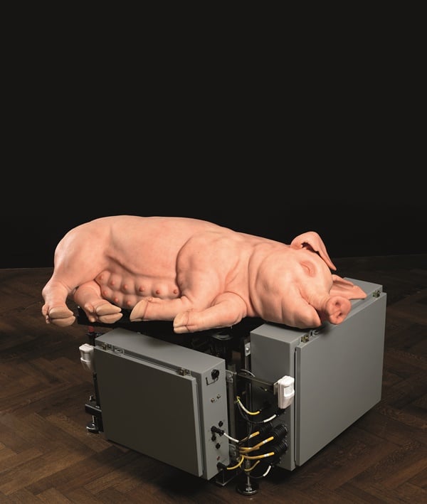 Paul McCarthy Mechanical Pig (2003-2005). Courtesy of Christie's Images Ltd. 