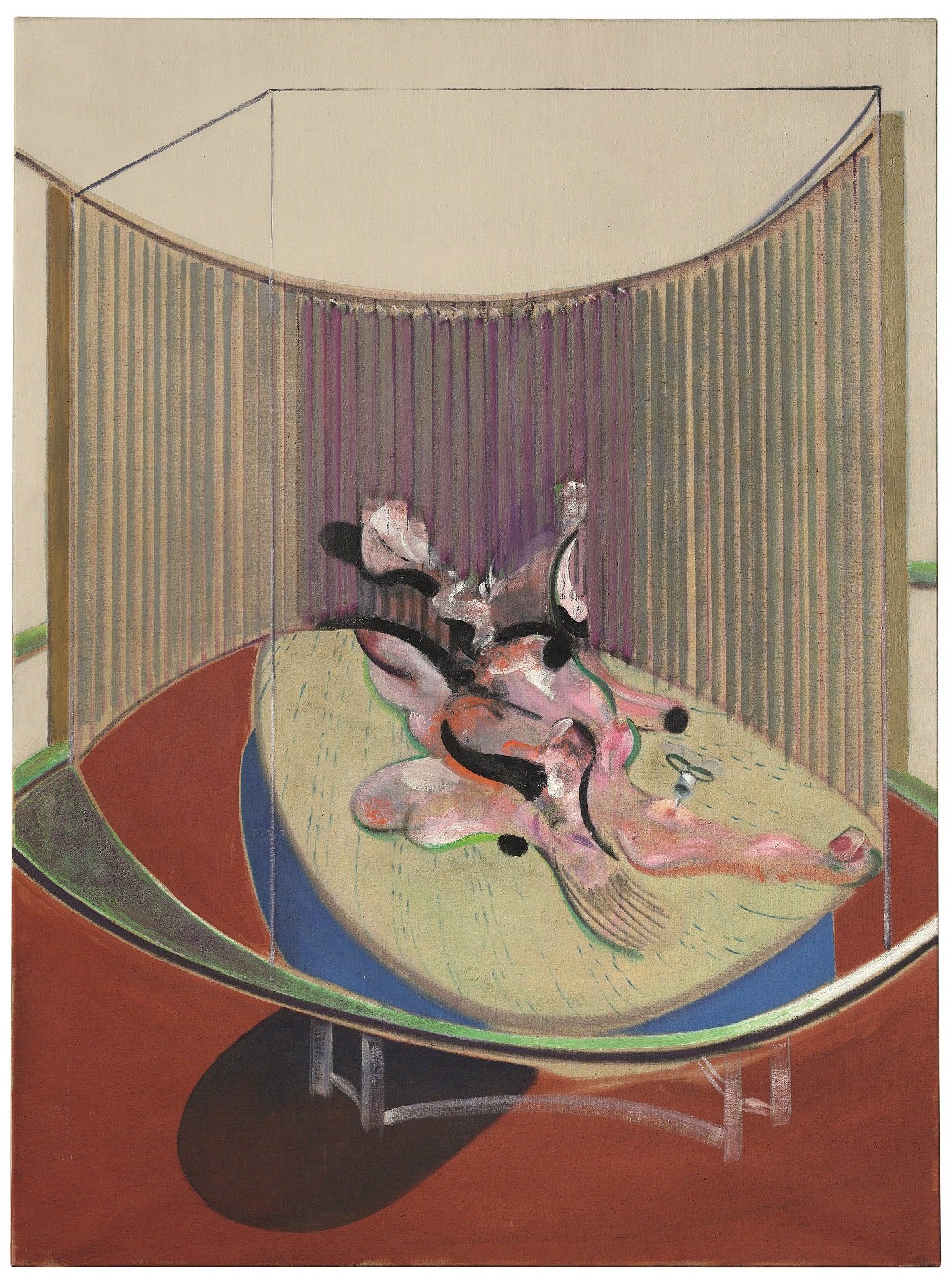 Francis Bacon, Version No. 2 of Lying Figure with Hypodermic Syringe, 1968. Courtesy Christie’s.