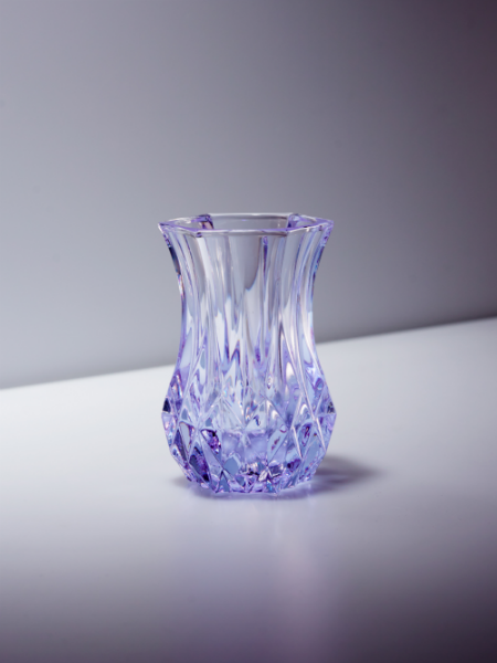 Pressed glass vase from the collection of Marc Camille Chaimowicz.