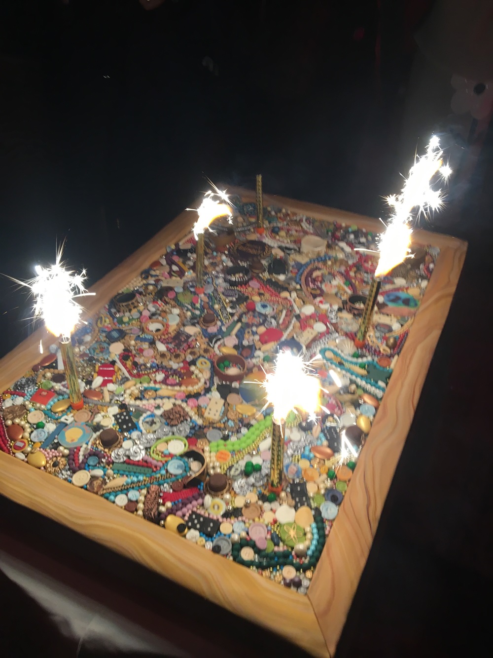 Mike Kelley Memory Ware cake. Courtesy of Kenny Schacter.