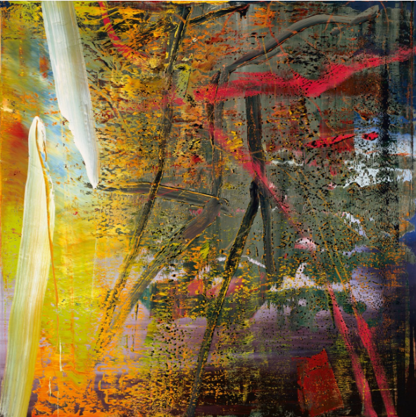 Gerhard Richter, Geäst (Branches) (1988). Courtesy of the SFMOMA and the artist. 
