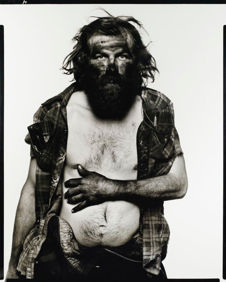 Richard Avedon, Edward Roop, Coal Miner, Paonia, Colorado, 12/10/79 (1985), from the series 