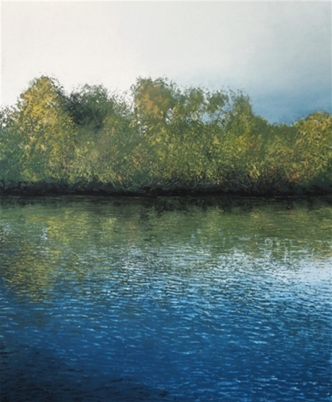 Benoît Trimborn, La nuit, la rivière, le jour (2016). Courtesy of M Fine Arts Galerie.