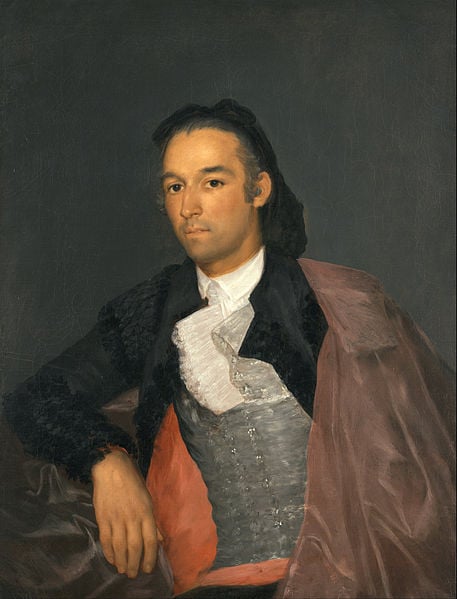 Francisco de Goya, <em>Portrait of the Matador Pedro Romero</em> (circa 1795–98). Courtesy of the Kimbell Art Museum, Fort Worth, Texas.