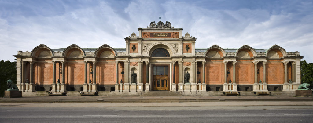 A museum building.