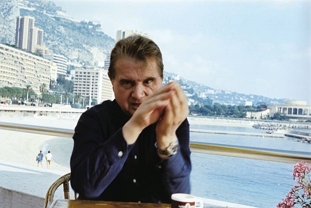 Francis Bacon in Monaco in 1981. Photo ©Eddy Batache.