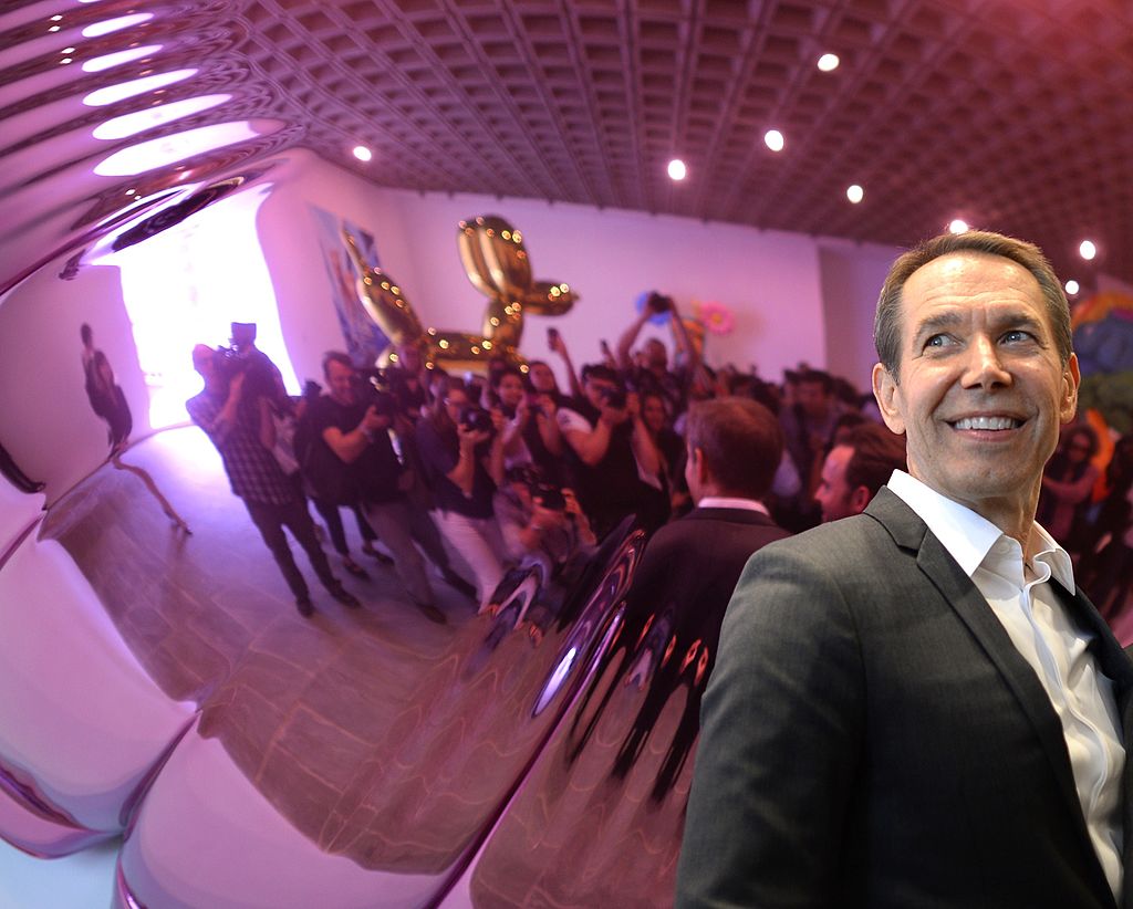 Jeff Koons. Courtesy of Getty Images.
