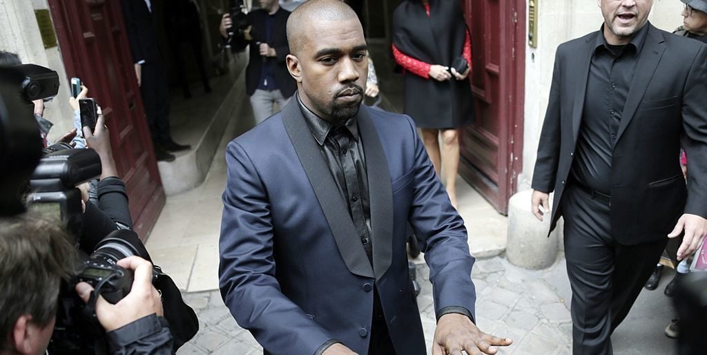Kanye West. Photo KENZO TRIBOUILLARD/AFP/Getty Images.