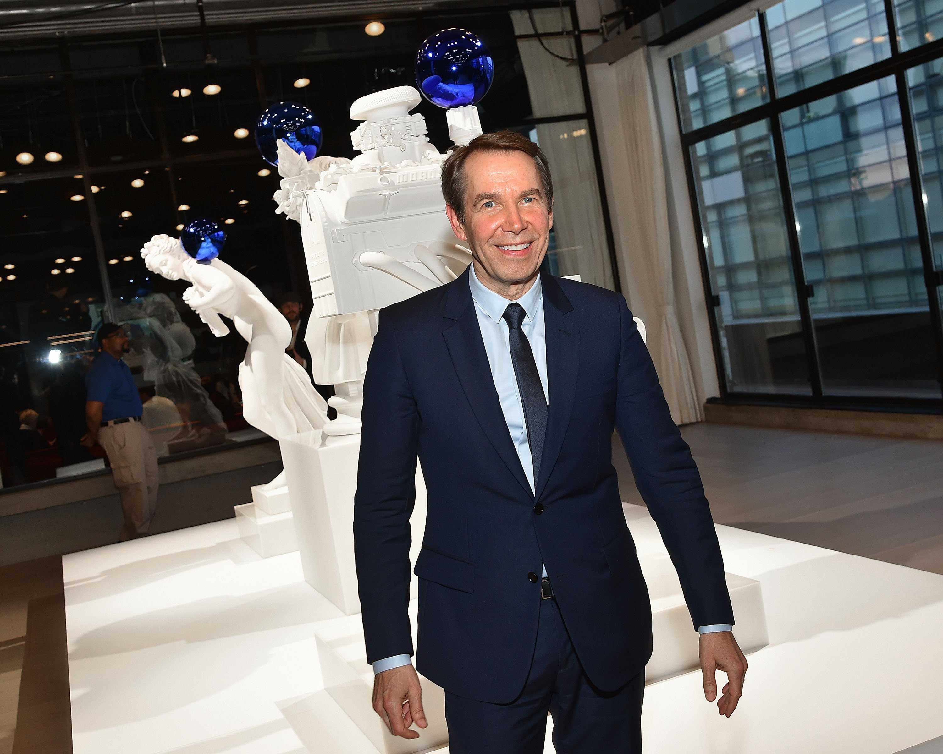 Artist Jeff Koons attends the Jeff Koons x Google launch on May 09, 2016 in New York, New York. Photo courtesy of Ben Gabbe/Getty Images.