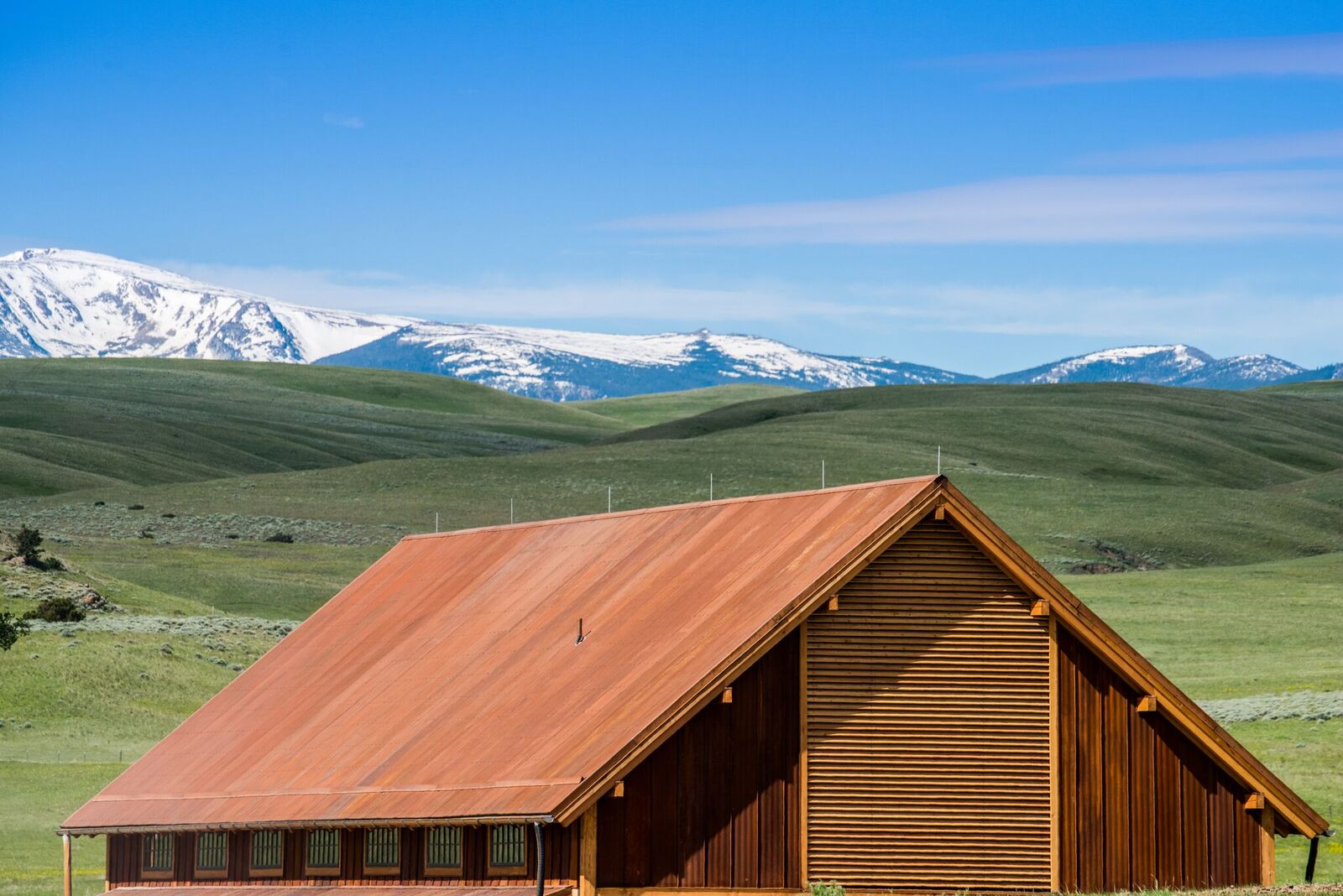 TheOlivier Music Barn at Tippet Rise Art Center. Photo by Andre Costantini. Courtesy of Tippet Rise Art Center.