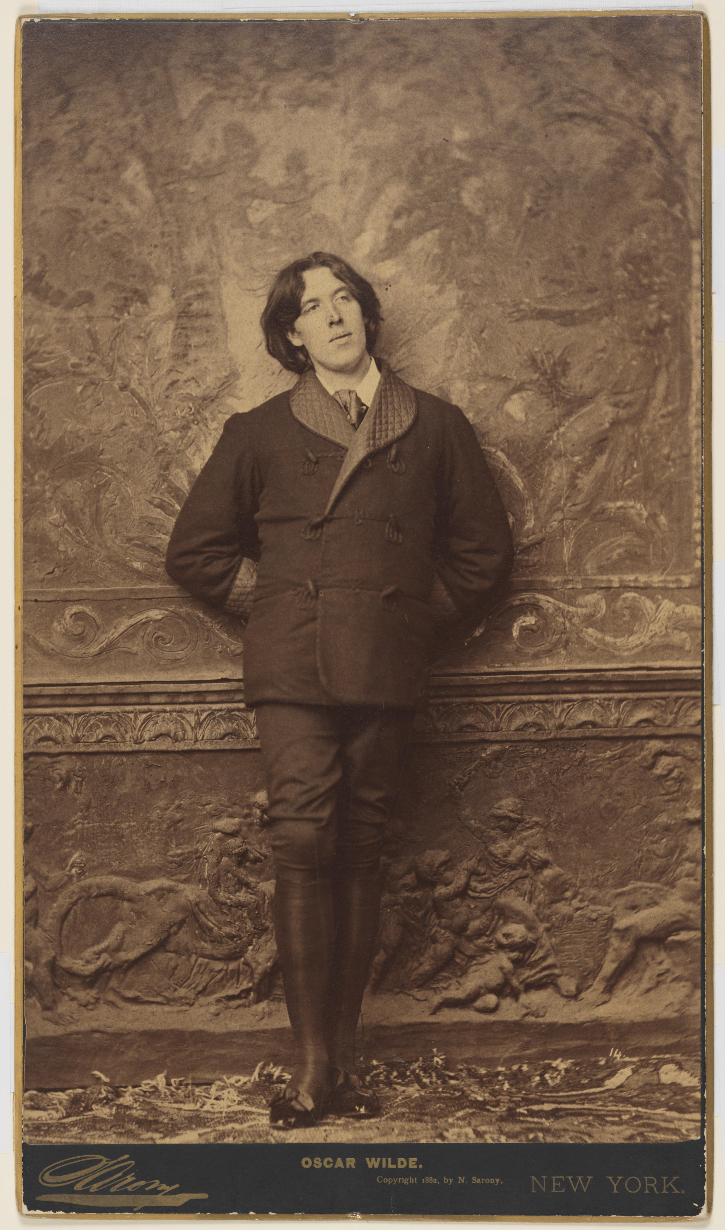 Oscar Wilde. Photo: Matthew Bailey, courtesy Artangel.