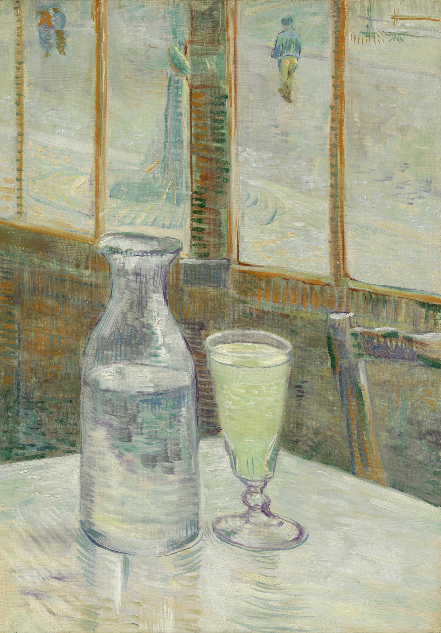 Vincent van Gogh, Café Table with Absinthe, 1887 courtesy of Fondation Vincent Van Gogh Arles. 