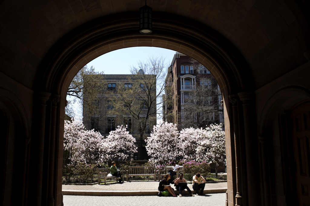 Yale University. Courtesy of Getty Images.