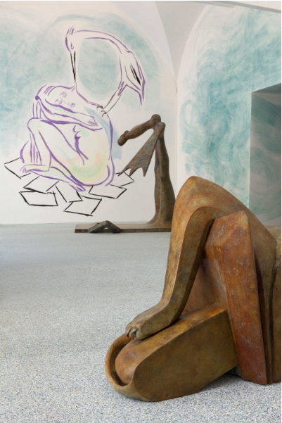 Camille Henrot, installation view. Courtesy of Fondazione Memmo-Arte Contemporanea.