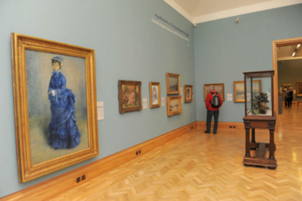 Impressionist and Modern art galleries courtesy of National Museum Cardiff. 