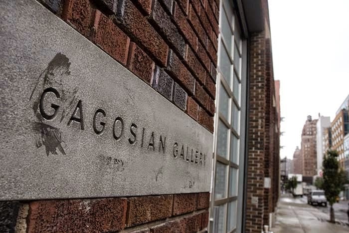 Gagosian Gallery. Courtesy of Gagosian Gallery.