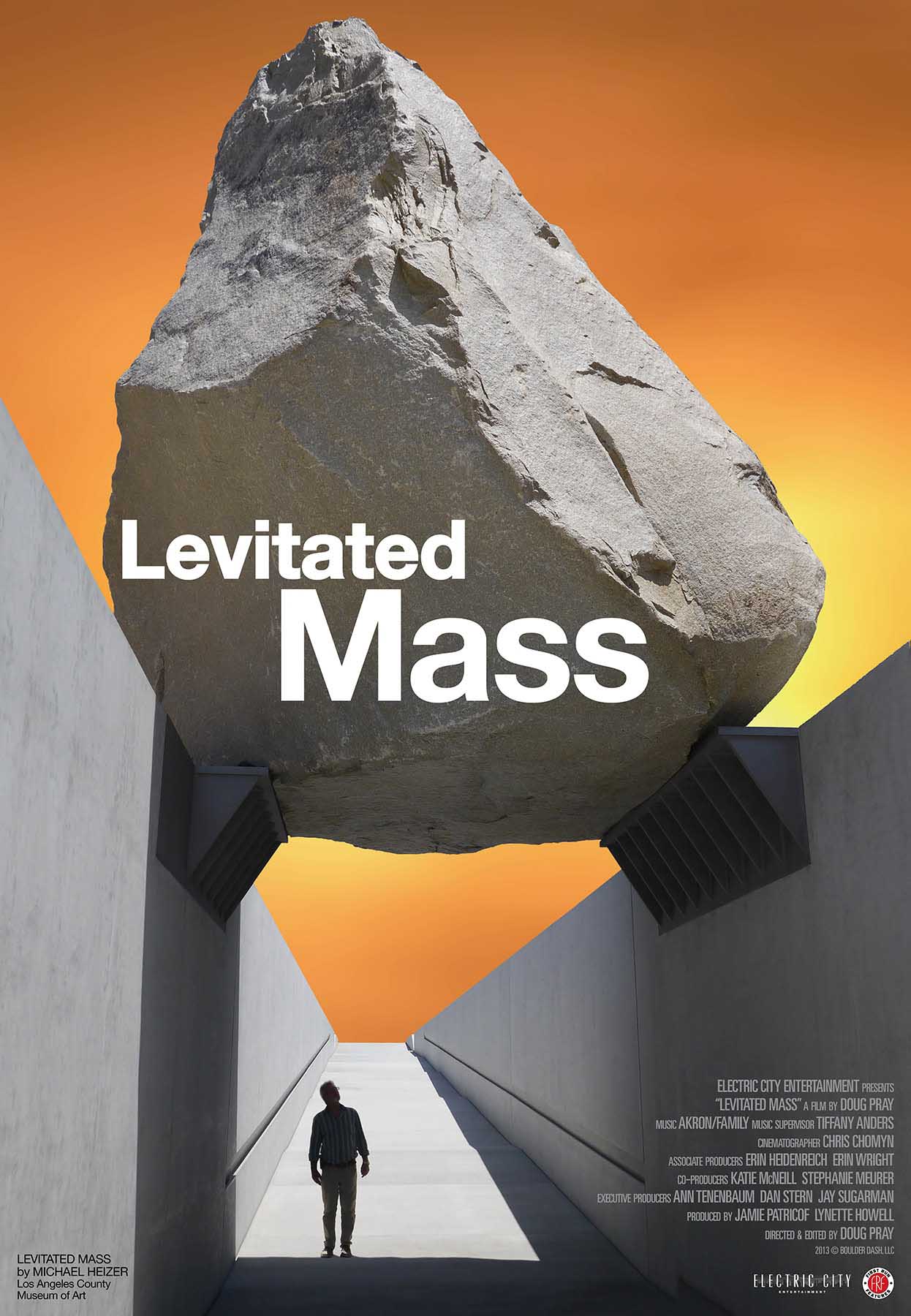 Levitated Mass. Photo: Levitated Mass Film.