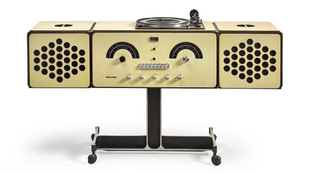 A radiophonograph by Pier Giacomo and Achille Castiglioni Brionvega from 1965 from David Bowie's private collection 