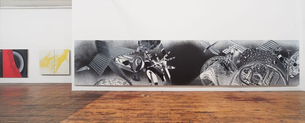 James Rosenquist, <em>Time Dust - Black Hole</em> (1992). Courtesy the Judd Foundation, © 2016 James Rosenquist/Licensed by VAGA, New York. Used by permission. All rights reserved.