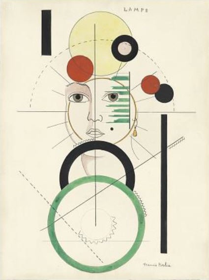 Francis Picabia, Lampe, 1923. Courtesy of Christie's London. 