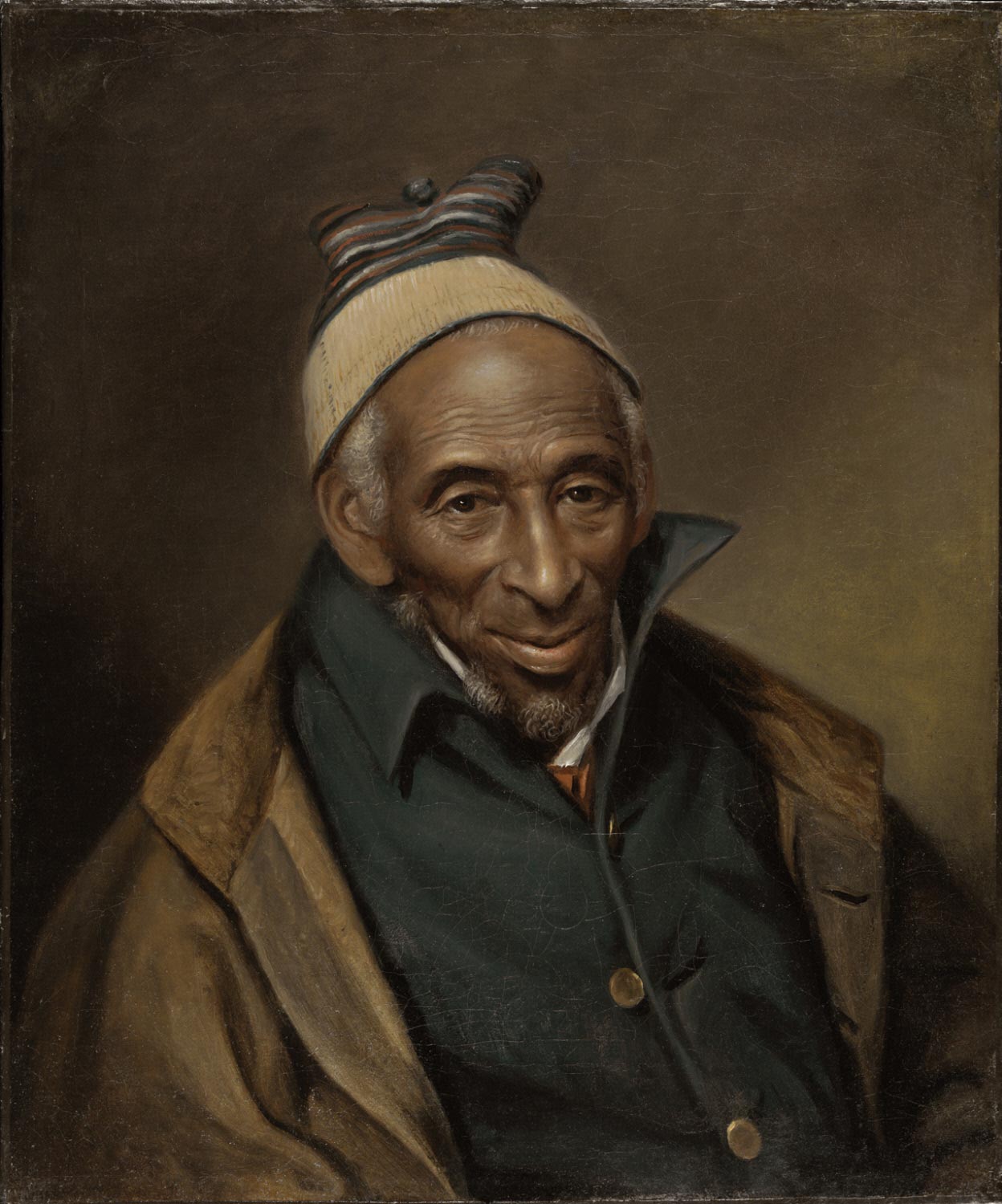 Charles Willson Peale, <em>Portrait of Yarrow Mamout (Muhammad Yaro)</em>. Courtesy of the Philadelphia Museum of Art. 