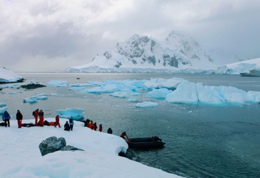 Image for the Antarctic Biennale. Courtesy of the Antarctic Project.