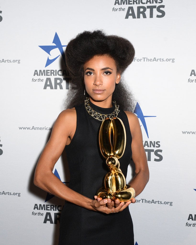Esperanza Spalding at Americans for the Arts' 56th Annual National Arts Awards. Courtesy of BFA. 