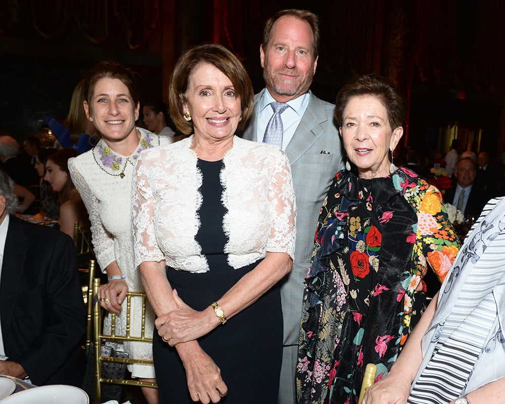 Nancy Pelosi and Roselyne Swig at Americans for the Arts' 56th Annual National Arts Awards. Courtesy of BFA. 
