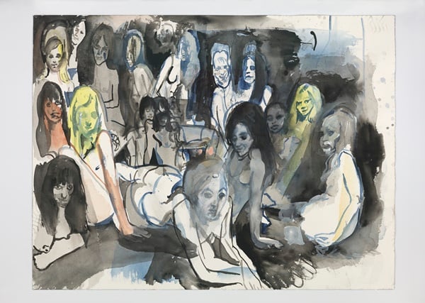 Cecily Brown, Untitled (Ladyland) (2012) Courtesy of the artist. Photo by Genevieve Hanson