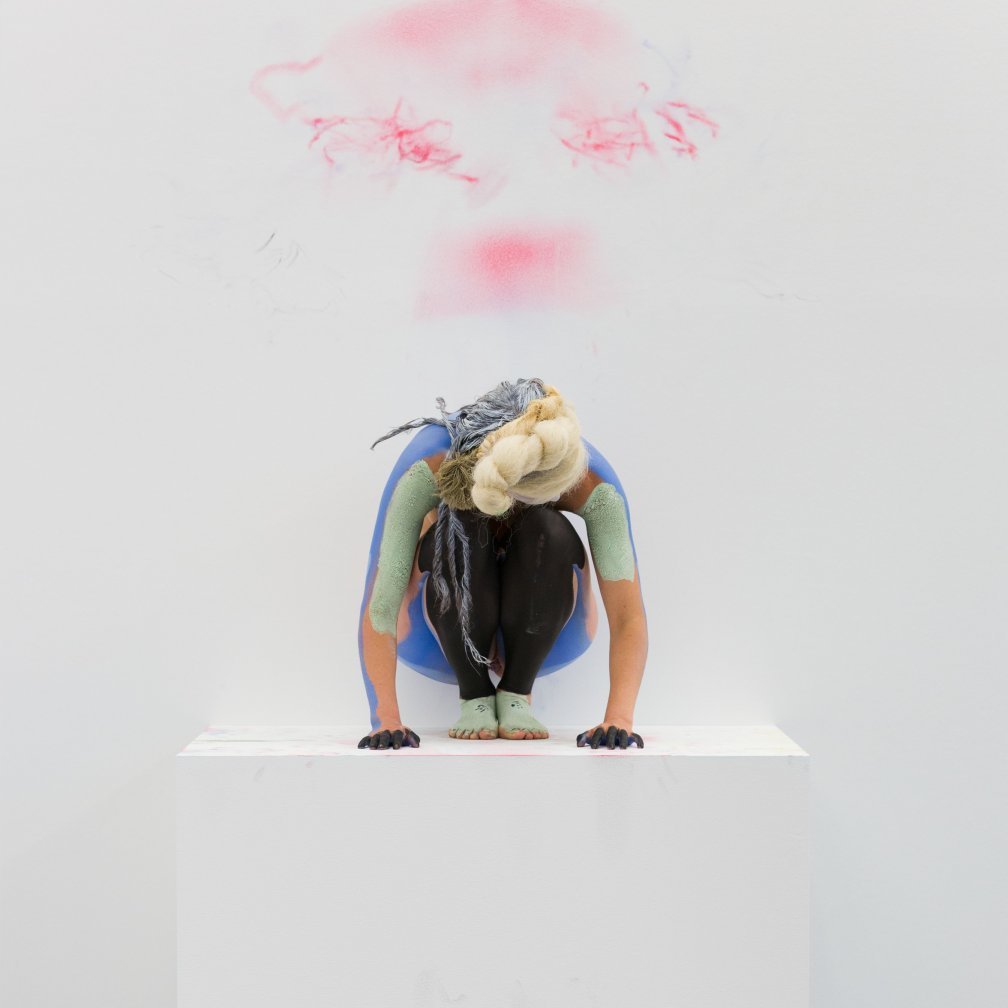 Donna Huanca Muscle Memory (2015). Photo Peres Projects, Berlin.