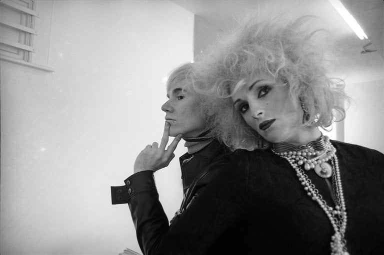 Andy Warhol and Candy Darling, photographed by Cecil Beaton. Courtesy of the Museum of the City of New York.