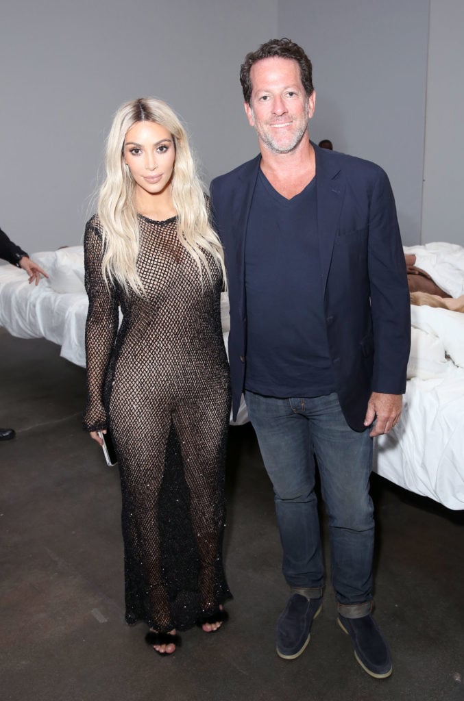 Kim Kardashian with Timothy Blum. Courtesy of Getty Images.