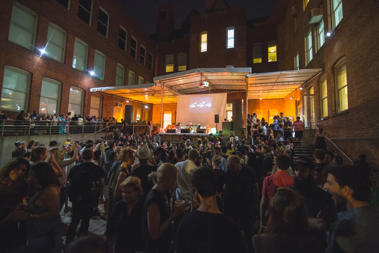 MoMA PS1's "Night at the Museum" party. Courtesy of Sara Wass Photo.