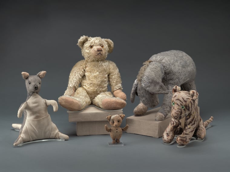 Original Stuffed Winnie-the-Pooh Doll Restored by New York Public Library