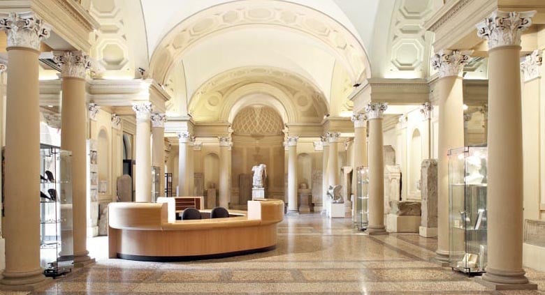 Museo Civico Archeologico (Archeological Museum), Bologna, part of the Istituzione Bologna Musei (Institute of Bologna Museums). Photo courtesy of Musei Bologna, Museo Civico Archeologico.