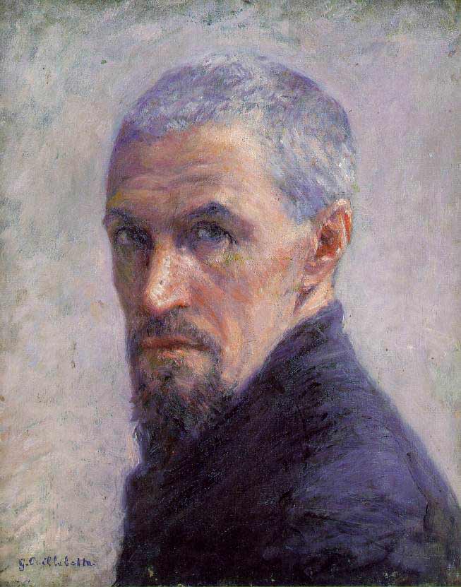 Gustave Caillebotte, Self Portrait (1892). Courtesy of Musee d'Orsay. 