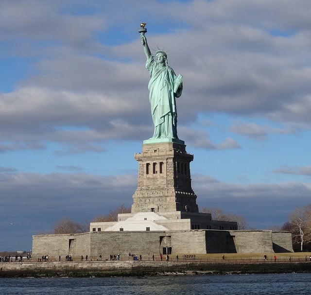 The Statue of Liberty. Courtesy of Steve Parker via Flickr