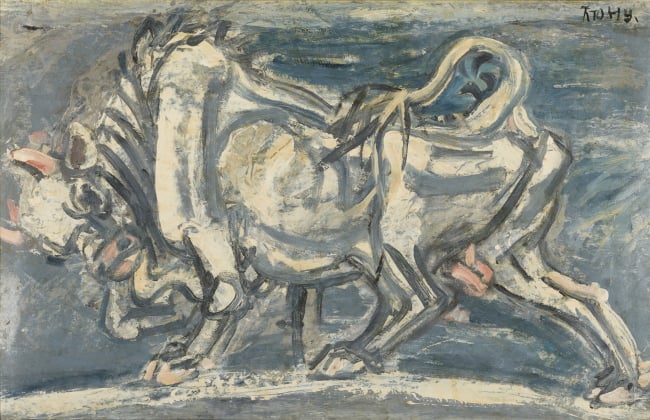 Lee Jung Seob, White Bull (1953–54). Courtesy of the National Museum of Modern and Contemporary Art, Seoul.