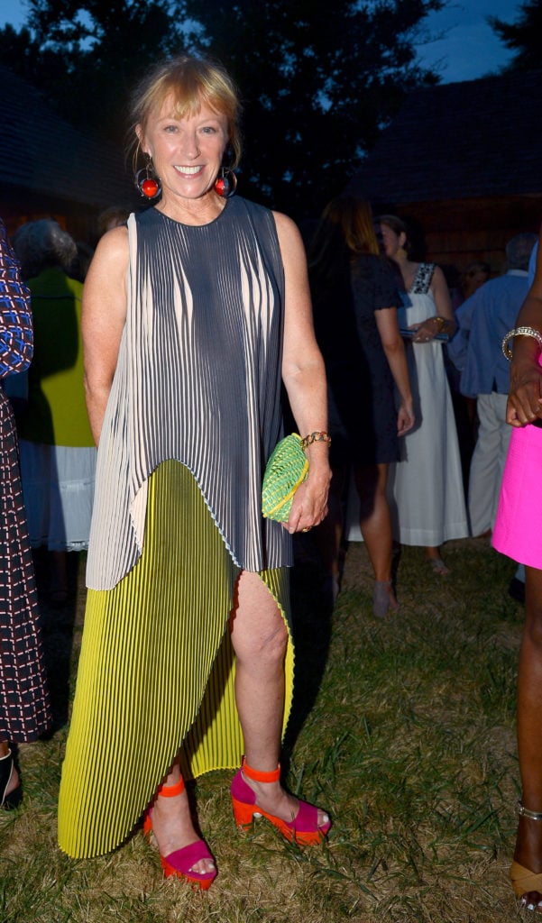 Cindy Sherman at Guild Hall Summer Gala in 2016. ©Patrick McMullan. Courtesy of Patrick McMullan/PMC.