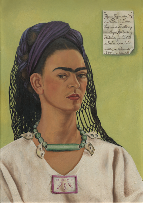 Frida Kahlo Autorretrato (1940). Photo courtesy Ordovas Gallery.